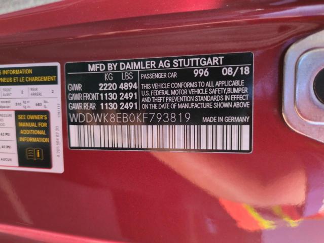 VIN WDDWK8EB0KF793819 2019 Mercedes-Benz C-Class, 3... no.13