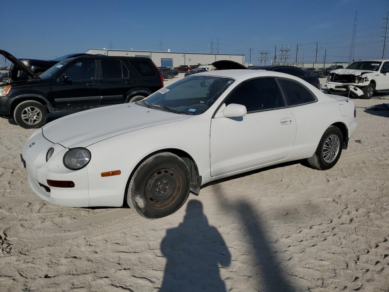 TOYOTA CELICA ST 1994 white coupe gas JT2AT00F4R0027823 photo #1