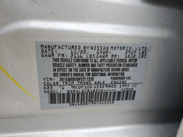 2022 NISSAN SENTRA S - 3N1AB8BV9NY311318