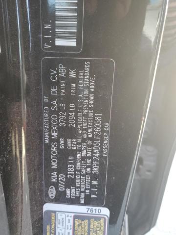 2020 KIA FORTE FE - 3KPF24AD5LE260581