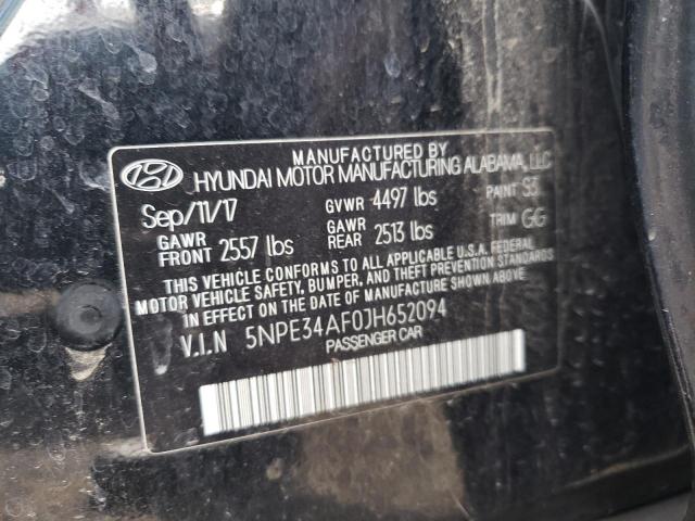 2018 HYUNDAI SONATA SPO - 5NPE34AF0JH652094