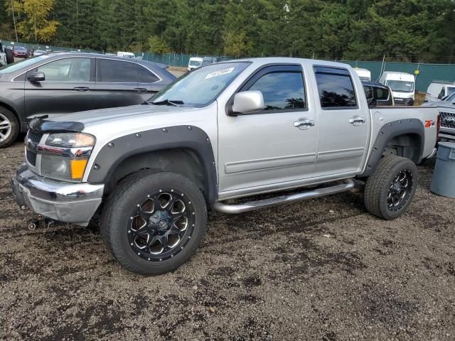 CHEVROLET COLORADO L 2011 silver crew pic gas 1GCHTDFE1B8103176 photo #1