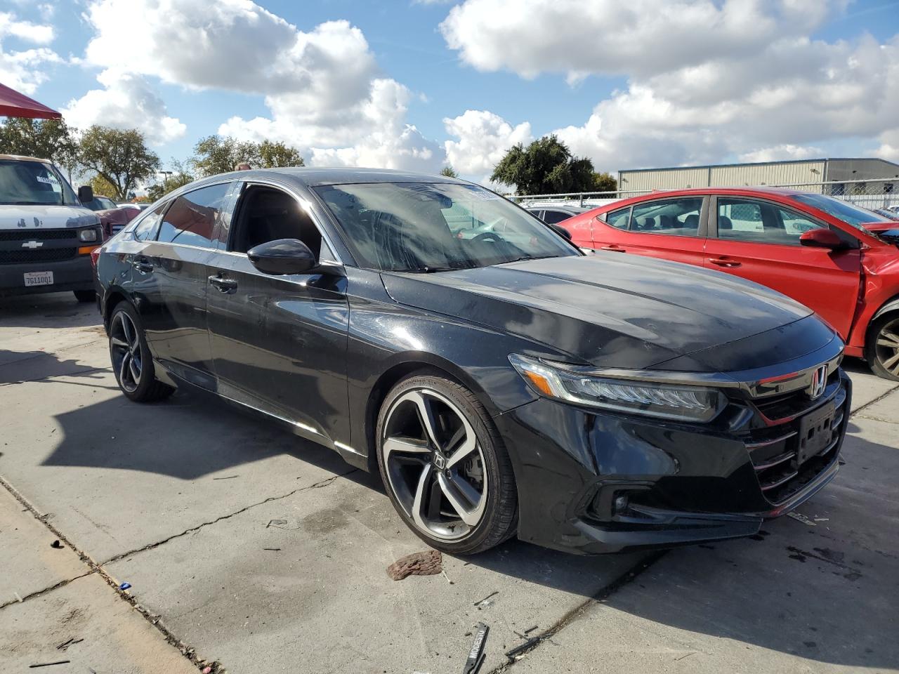 Lot #2991801152 2021 HONDA ACCORD SPO