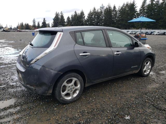 NISSAN LEAF S 2013 gray  electric 1N4AZ0CP6DC403106 photo #4