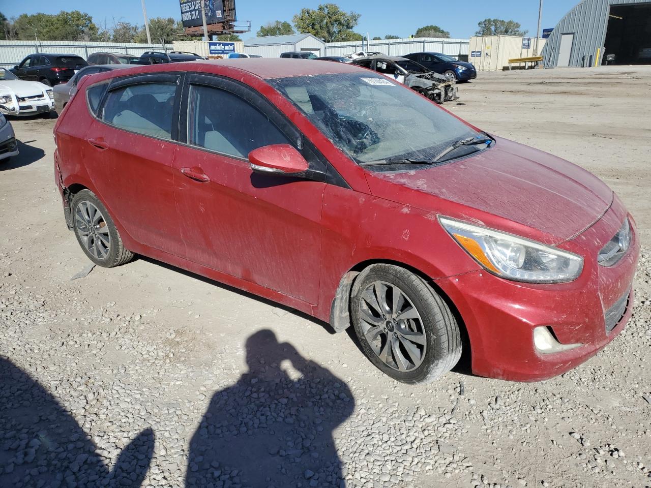 Lot #2921724730 2015 HYUNDAI ACCENT GLS