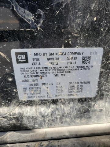 2021 CHEVROLET TRAX LS - KL7CJNSB4MB350079