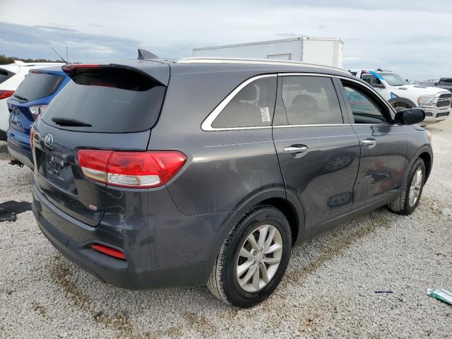 KIA SORENTO LX 2018 charcoal  gas 5XYPG4A38JG344438 photo #4