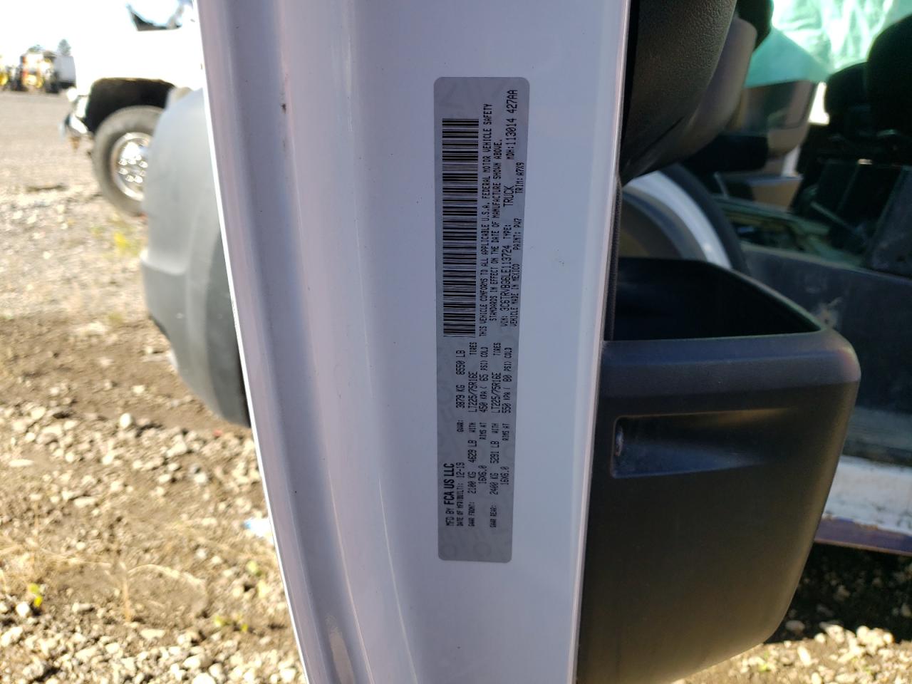 Lot #2986787128 2020 RAM PROMASTER