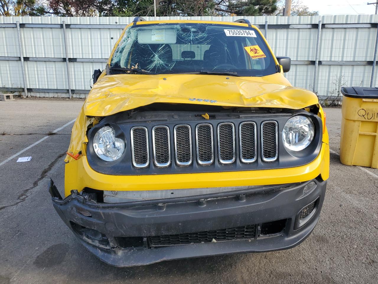 Lot #2986822334 2018 JEEP RENEGADE S