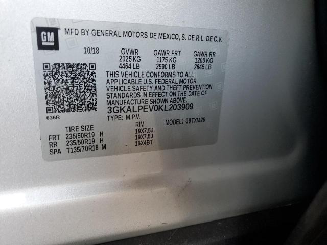 2019 GMC TERRAIN SL - 3GKALPEV0KL203909