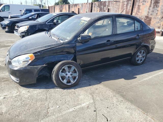 HYUNDAI ACCENT GLS 2006 black  gas KMHCN46C66U018880 photo #1