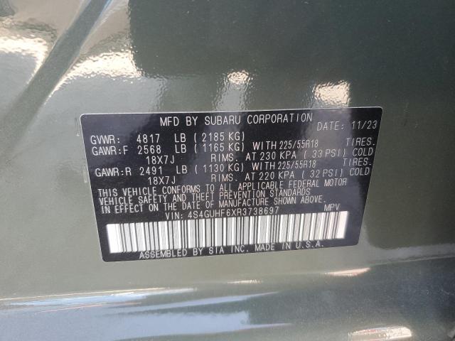 2024 SUBARU CROSSTREK - 4S4GUHF6XR3738697