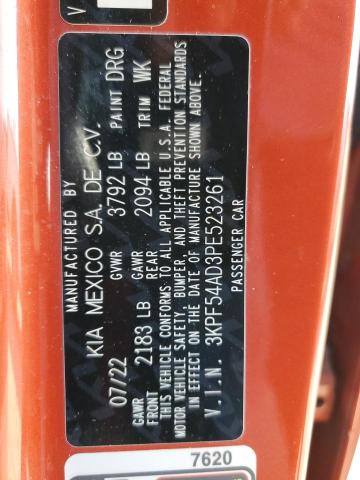 2023 KIA FORTE GT L - 3KPF54AD3PE523261
