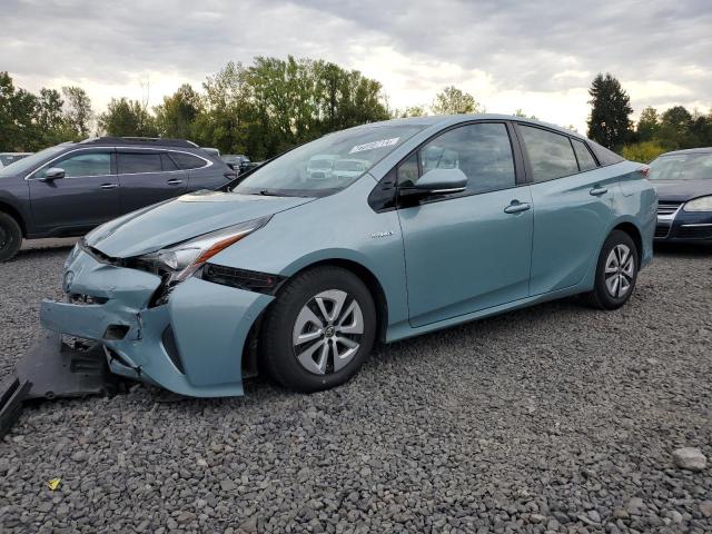 TOYOTA PRIUS 2017 turquoise  hybrid engine JTDKARFU8H3048683 photo #1