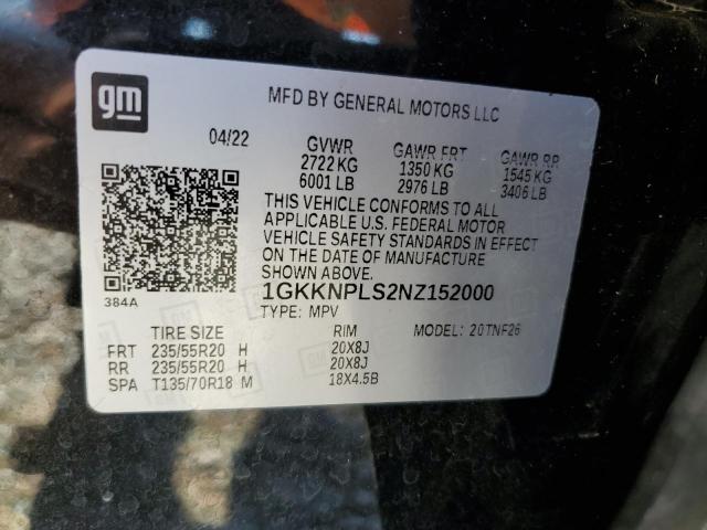 2022 GMC ACADIA DEN - 1GKKNPLS2NZ152000