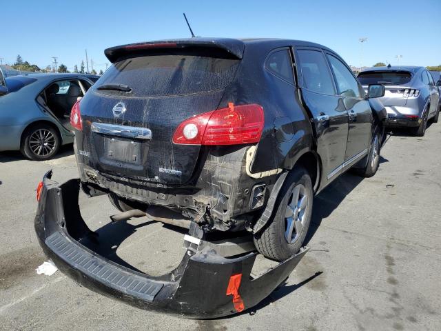 NISSAN ROGUE S 2013 black 4dr spor gas JN8AS5MT7DW500583 photo #4