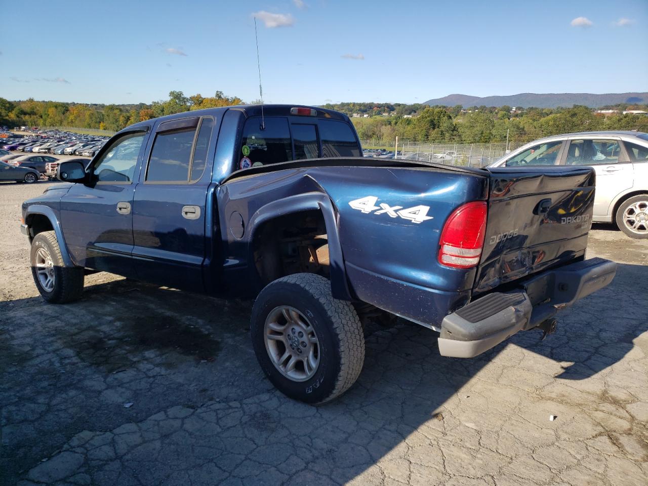 Lot #2909776294 2003 DODGE DAKOTA QUA