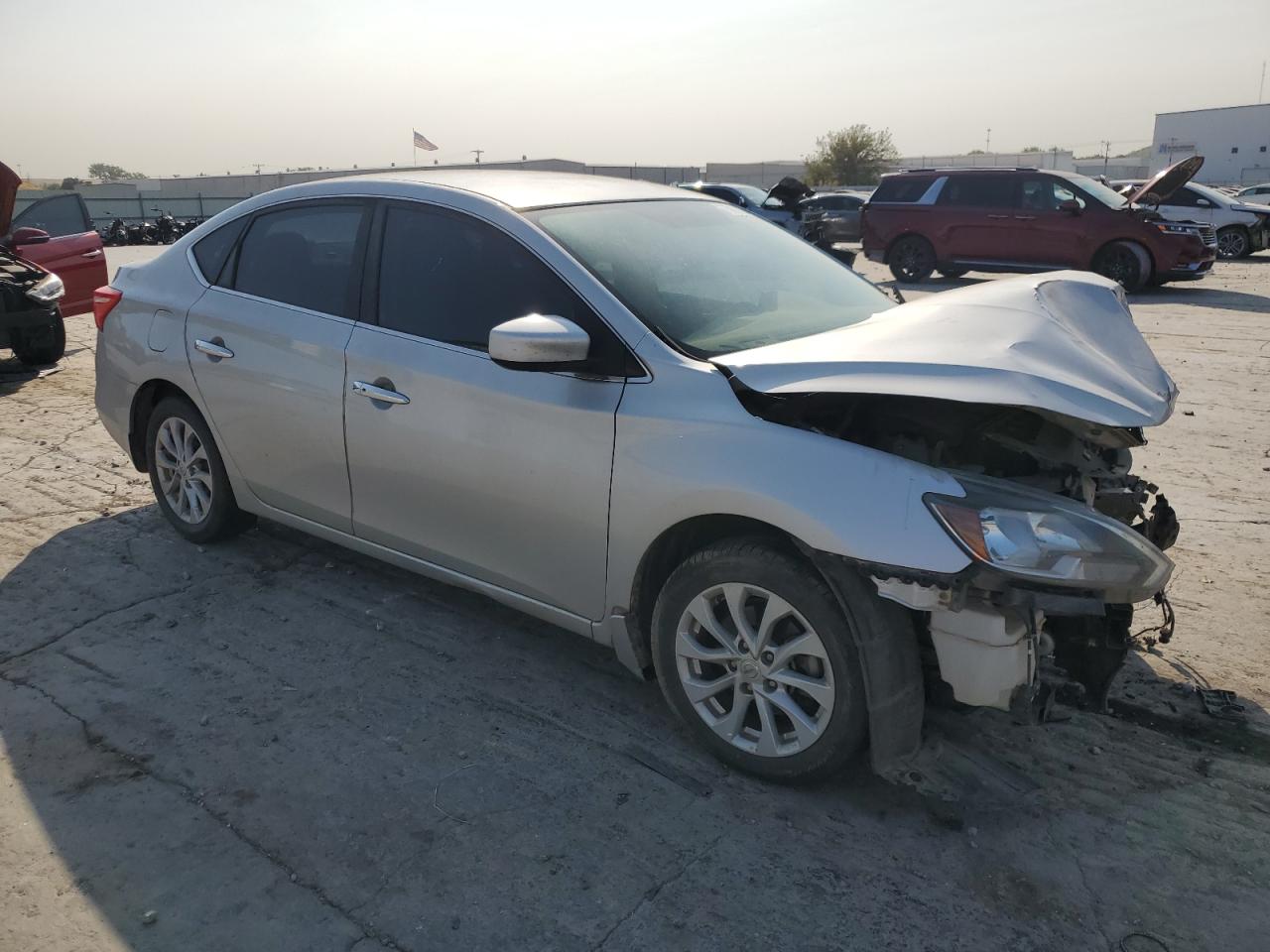 Lot #3028695714 2018 NISSAN SENTRA S