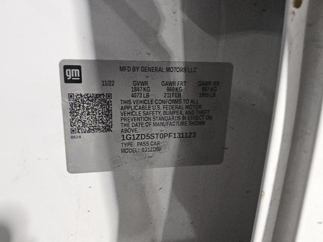 2023 CHEVROLET MALIBU LT - 1G1ZD5ST0PF131123