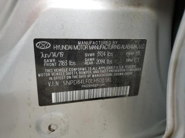 2020 HYUNDAI ELANTRA SE - 5NPD84LF0LH508381