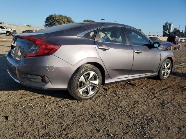 HONDA CIVIC LX 2020 gray  gas 19XFC2F66LE210364 photo #4