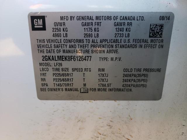 2015 GMC TERRAIN SL - 2GKALMEK8F6126477
