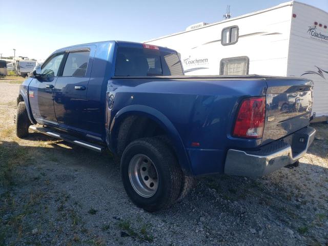 DODGE RAM 3500 2011 blue  diesel 3D73Y4HL4BG622911 photo #3