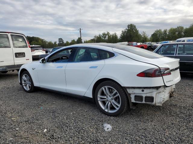 TESLA MODEL S 2013 white  electric 5YJSA1CG2DFP08763 photo #3