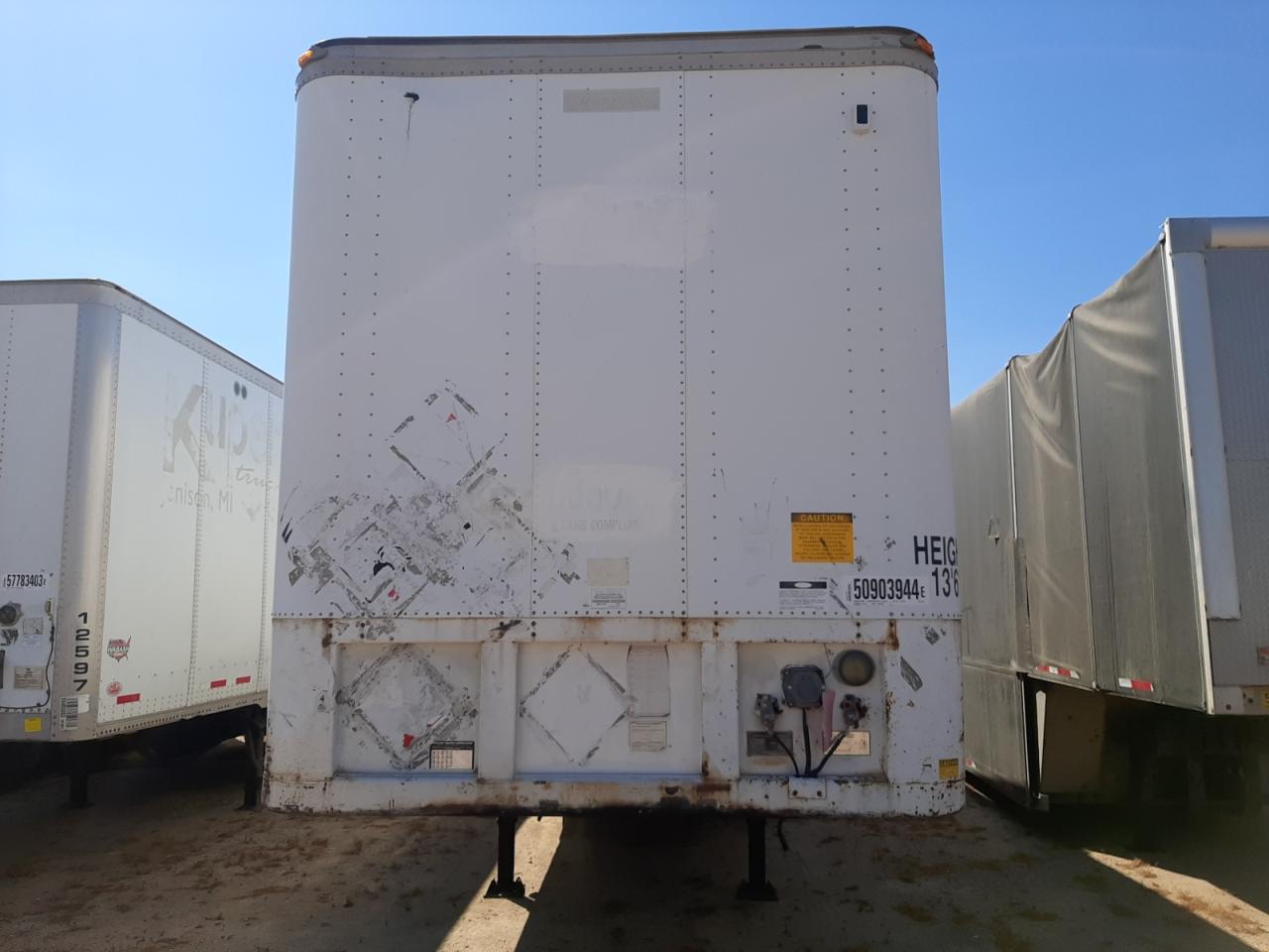 Lot #3022926215 1993 FRUEHAUF TRAILER