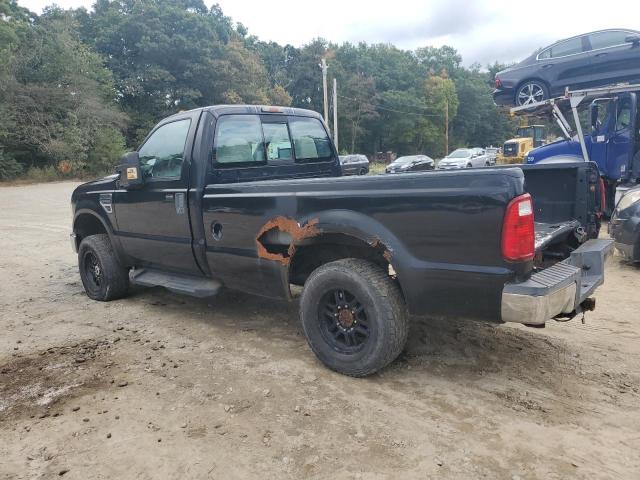 FORD F250 SUPER 2008 black pickup gas 1FTNF21528EB17975 photo #3