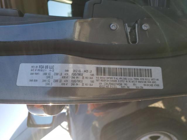 2016 JEEP PATRIOT SP - 1C4NJPBA6GD744500