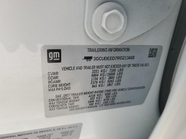 2024 CHEVROLET SILVERADO - 3GCUDEED7RG213468