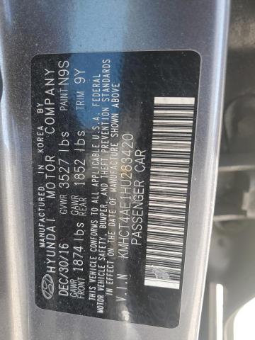 2017 HYUNDAI ACCENT SE - KMHCT4AE1HU283420