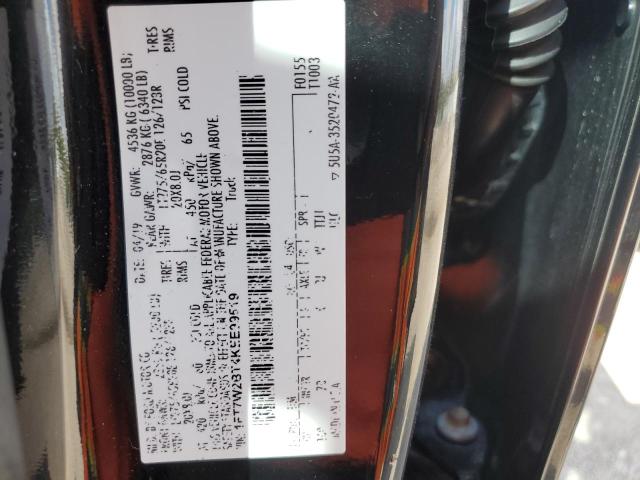 2019 FORD F250 SUPER - 1FT7W2BT4KEE99519