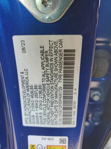 2023 HONDA ACCORD HYB - 1HGCY2F50PA061729