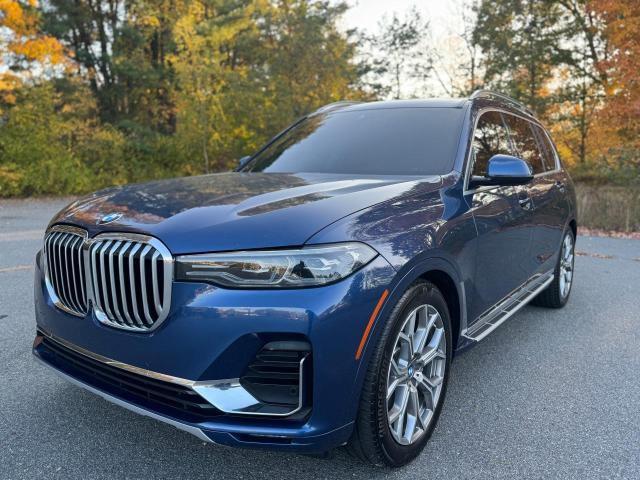 BMW X7 XDRIVE4 2020 blue  gas 5UXCW2C06L9B89046 photo #3