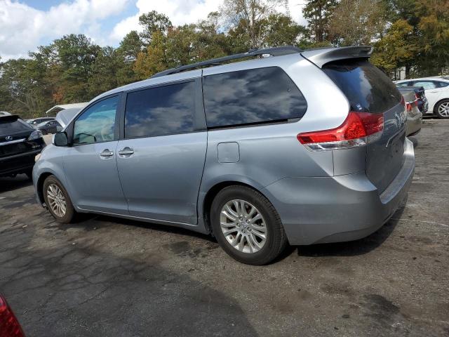 TOYOTA SIENNA XLE 2011 silver sports v gas 5TDYK3DC9BS056554 photo #3