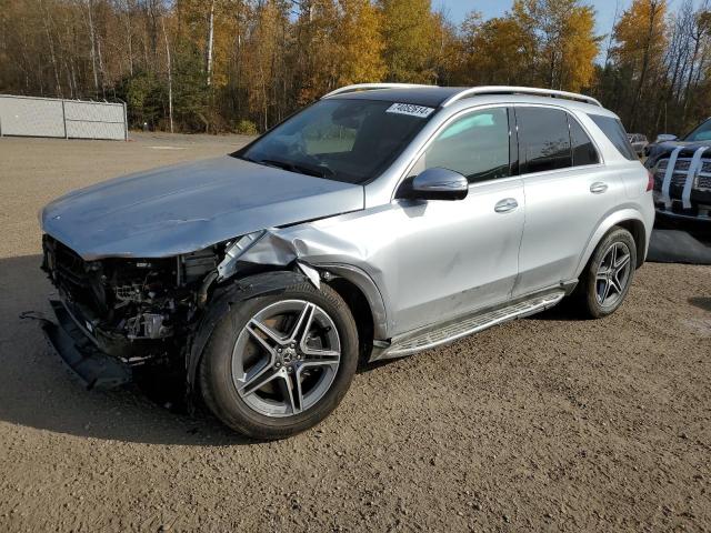 MERCEDES-BENZ GLE 450E 4 2024 silver  hybrid engine 4JGFB4GBXRB184475 photo #1