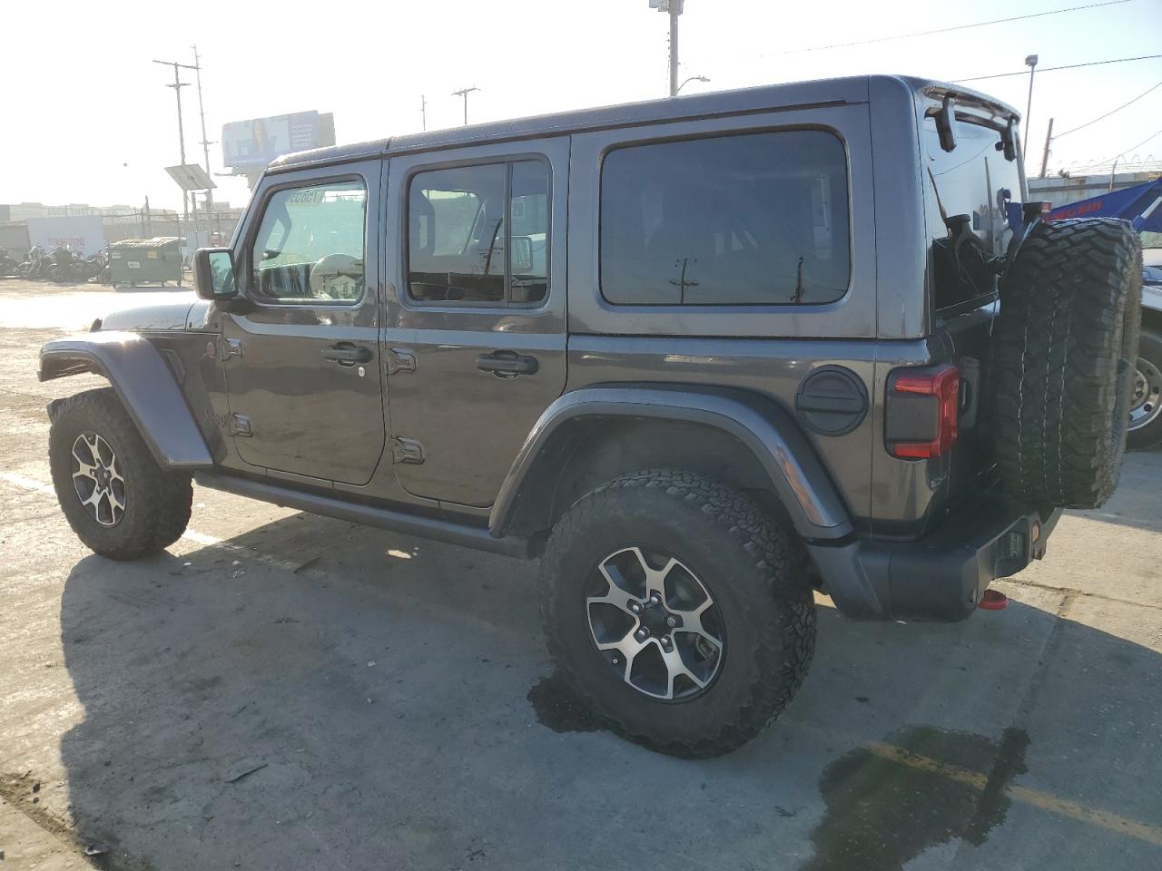 JEEP WRANGLER U 2021 gray  Diesel 1C4JJXFM4MW538143 photo #3