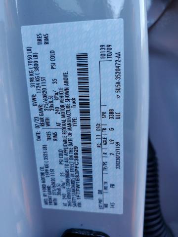 2023 FORD F150 SUPER - 1FTFW1E83PFC38929
