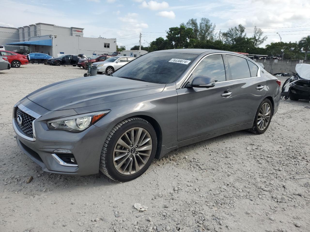 Lot #2976941648 2022 INFINITI Q50 LUXE