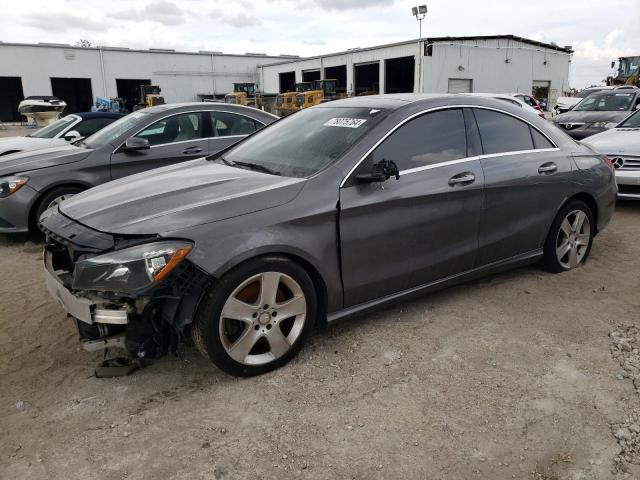 MERCEDES-BENZ CLA 250 2016 gray sedan 4d gas WDDSJ4EBXGN331629 photo #1