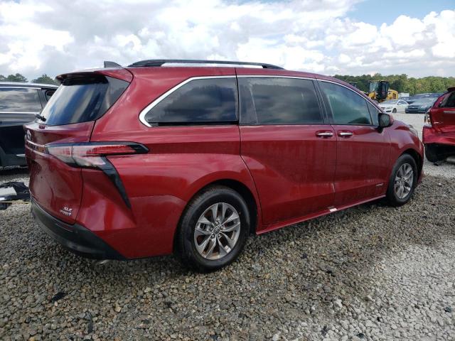 VIN 5TDYRKEC3MS067668 2021 Toyota Sienna, Xle no.3