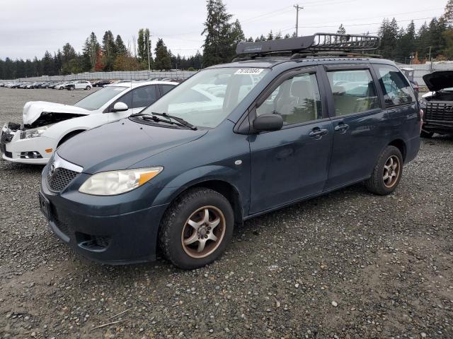 MAZDA MPV WAGON 2006 blue  gas JM3LW28A860568260 photo #1