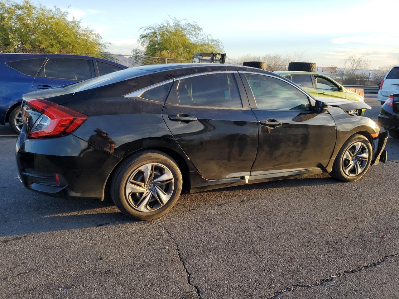 Lot #2964412259 2020 HONDA CIVIC LX