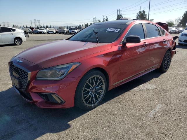 VIN KMHGN4JB9JU285343 2018 Genesis G80, Sport no.1