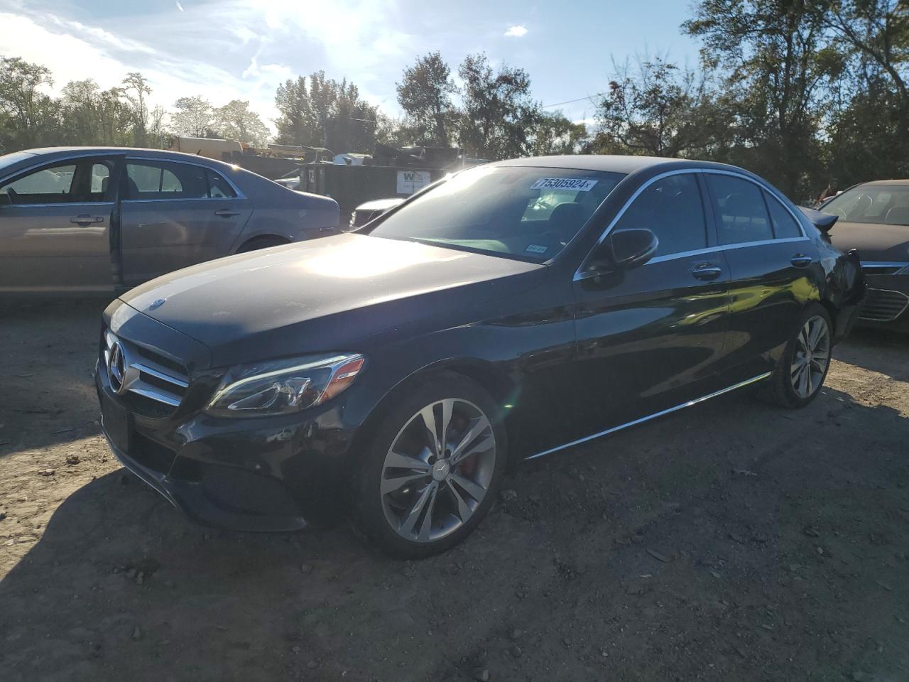 Lot #3034422718 2016 MERCEDES-BENZ C 300