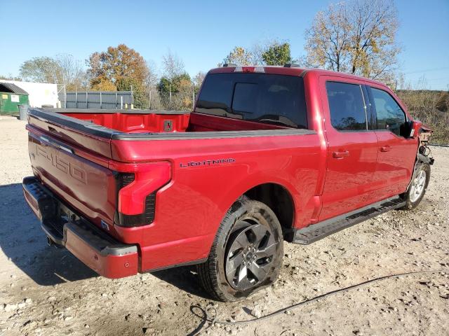 FORD F150 LIGHT 2023 burgundy  electric 1FT6W1EV2PWG51284 photo #4