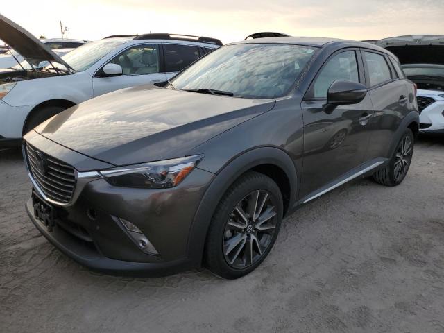 MAZDA CX-3 GRAND 2016 gray  gas JM1DKBD76G0122435 photo #1