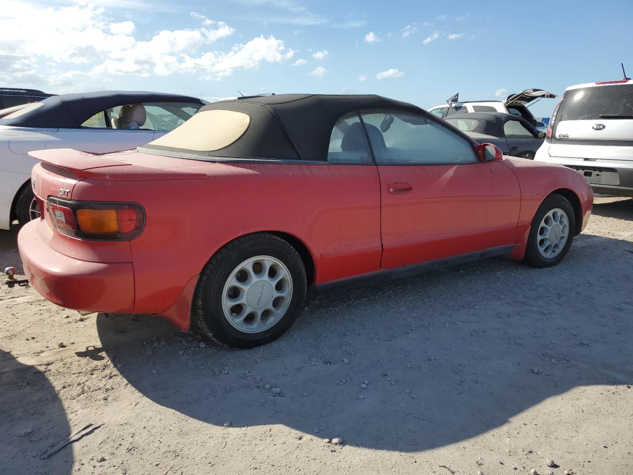 TOYOTA CELICA GT 1992 red  gas JT5ST87K1N0111634 photo #4